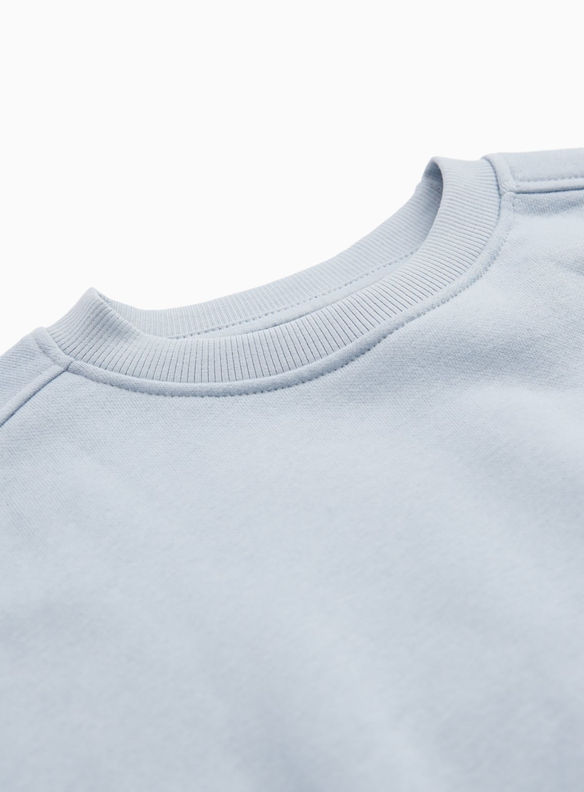Light Blue Crew Neck Sweatshirt 11 years - Image 2 thumbnail